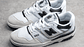 New balance 550 black & white - Miniatura 5