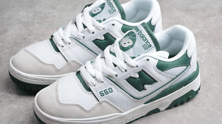 New balance 550 green 5