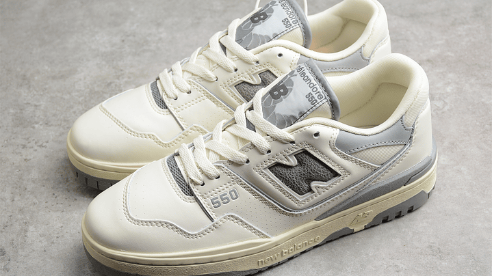 New balance 550 vintage grey 5