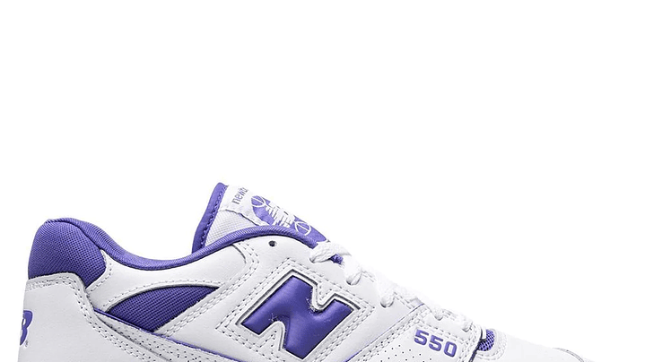 New balance 550 purple 1