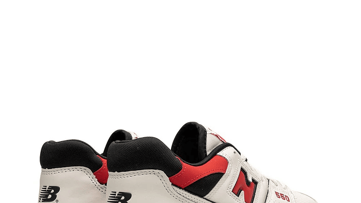 New balance 550 red 3
