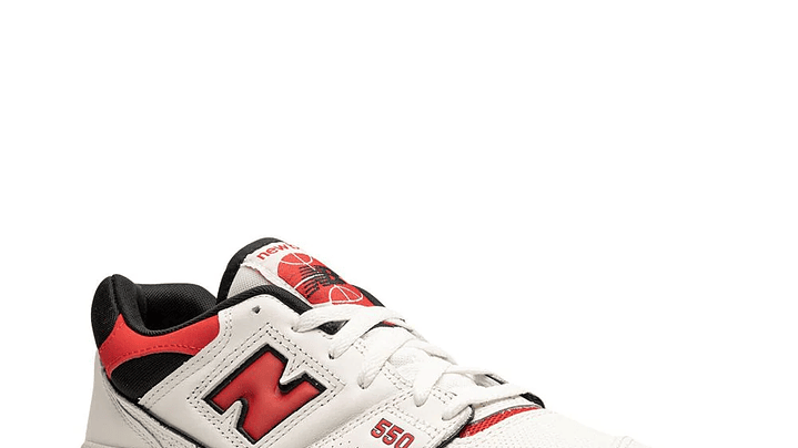 New balance 550 red 2
