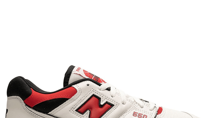 New balance 550 red 1