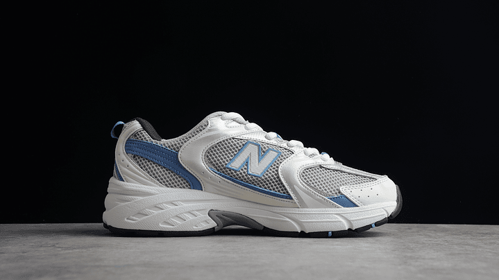 New balance 530 white light blue 2