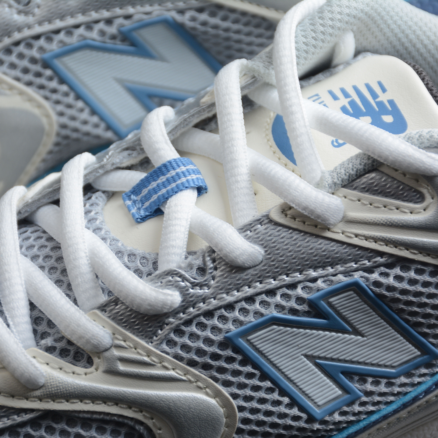 New balance 530 white light blue 6