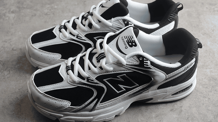 New balance 530 black & white 5