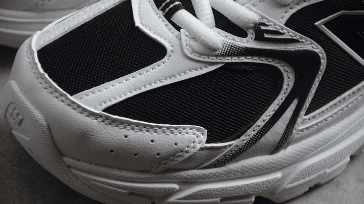 New balance 530 black & white 6