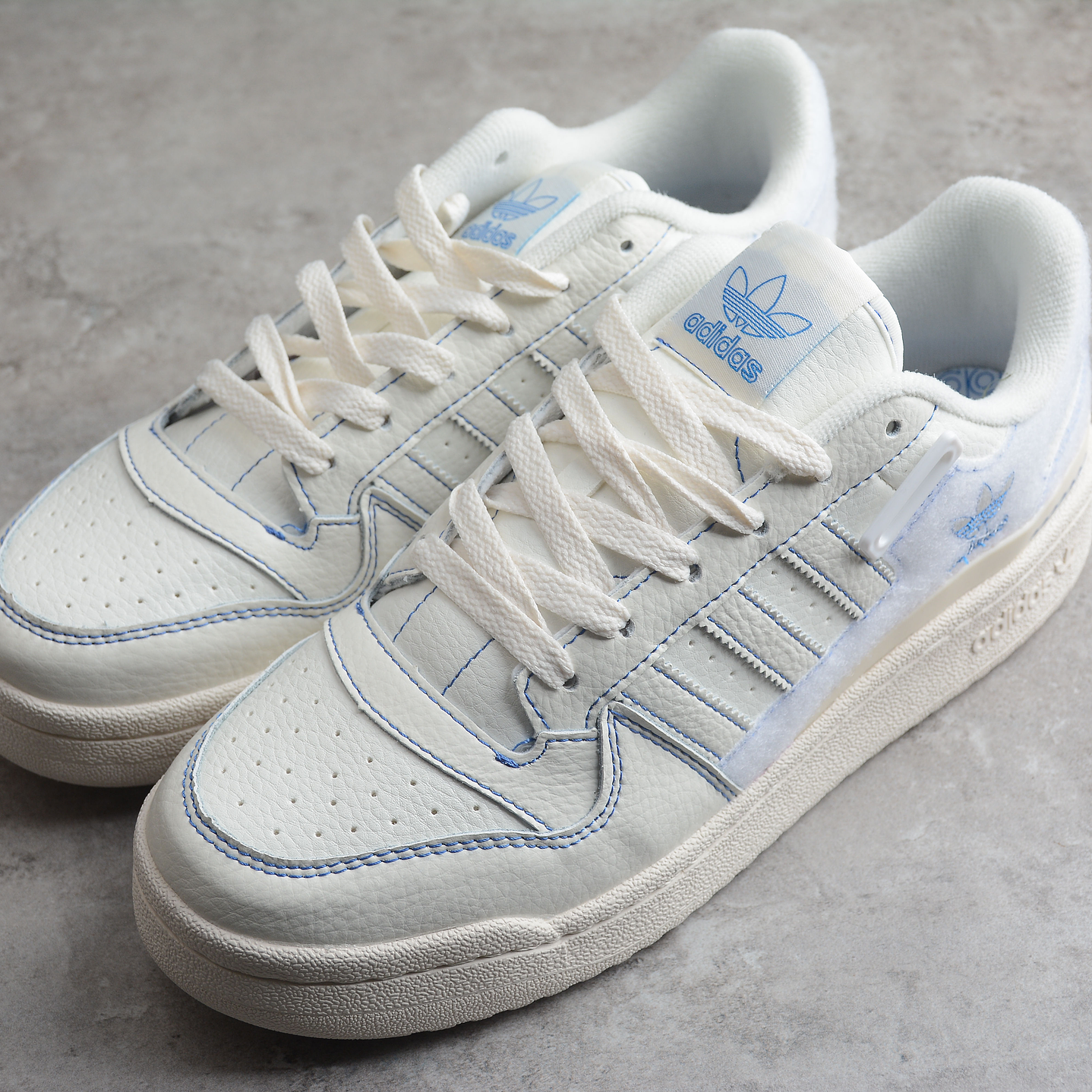 Adidas Forum off-white blue bird 5