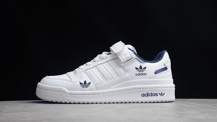 Adidas Forum white  victory blue 1