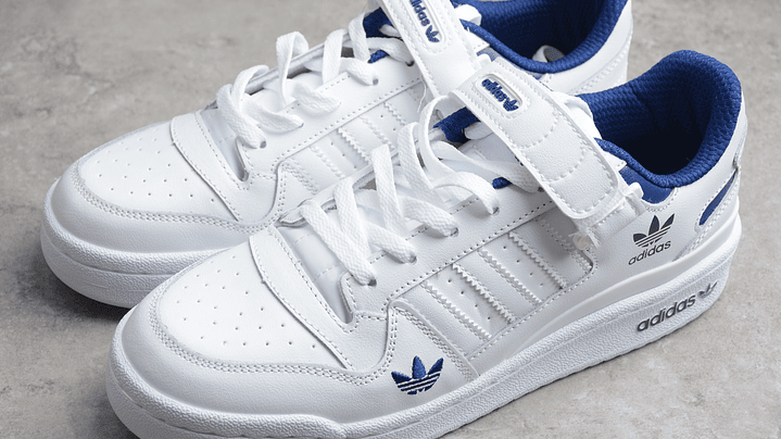 Adidas Forum white  victory blue 5