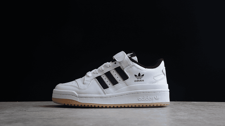 Adidas Forum white & black gum 1