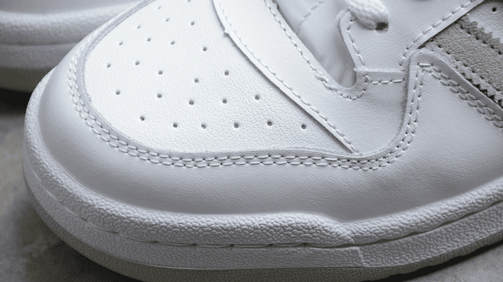 Adidas Forum white halo green 6