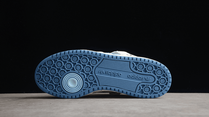 Adidas Forum white pulse blue 3