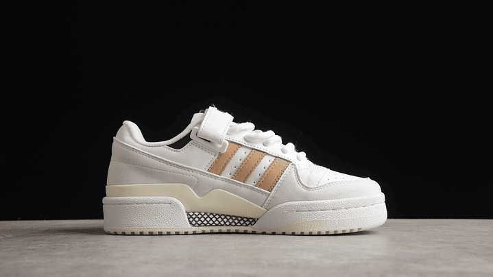 Adidas Forum white khaki 2