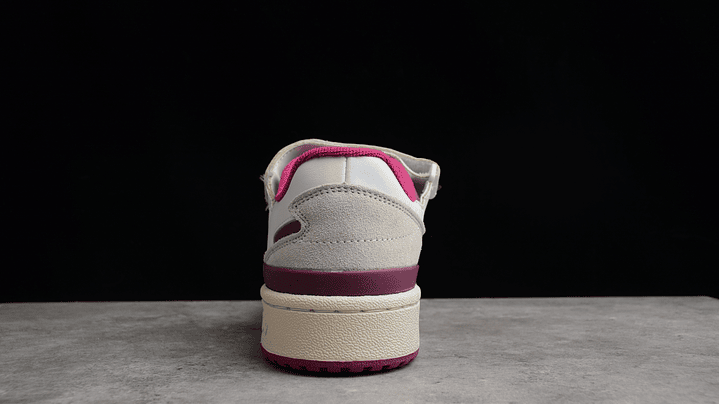 Adidas Forum white & wine 4