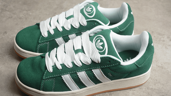 Adidas campus green gum 5