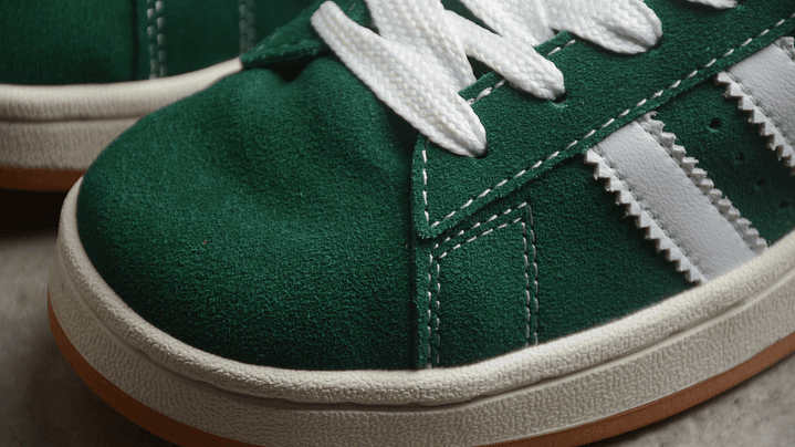 Adidas campus green gum 6