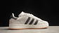 Adidas campus crystal white core black - Miniatura 2