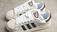 Adidas campus crystal white core black - Miniatura 5