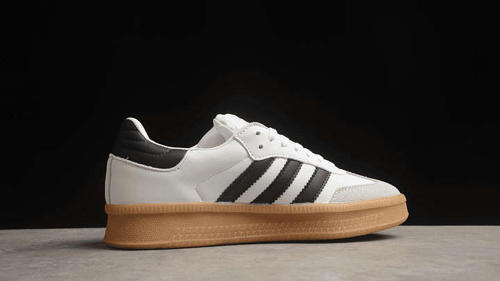 Adidas samba white & black gum 2