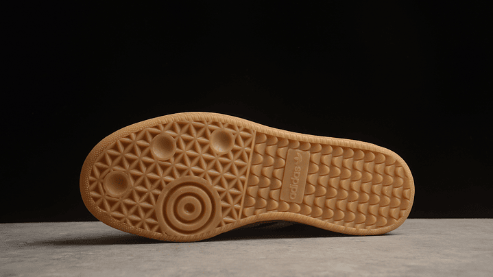 Adidas samba black gum 3