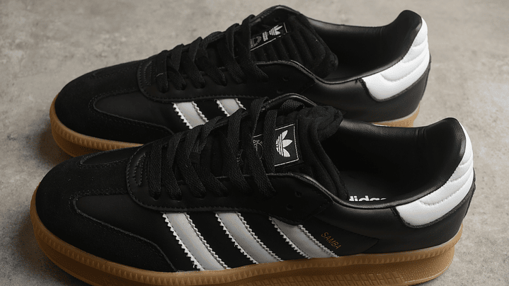 Adidas samba black gum 5