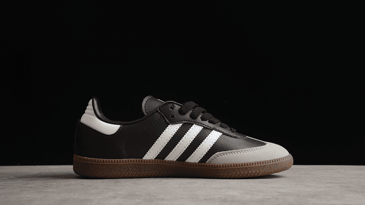 Adidas samba vegan black gum 2