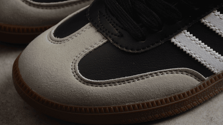 Adidas samba vegan black gum 6