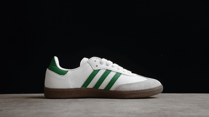 Adidas samba footwear white green 2