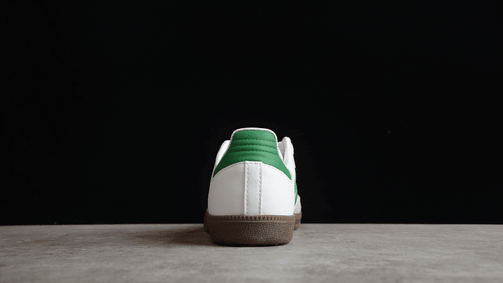 Adidas samba footwear white green 4