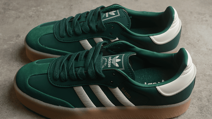 Adidas samba collegiate green 5