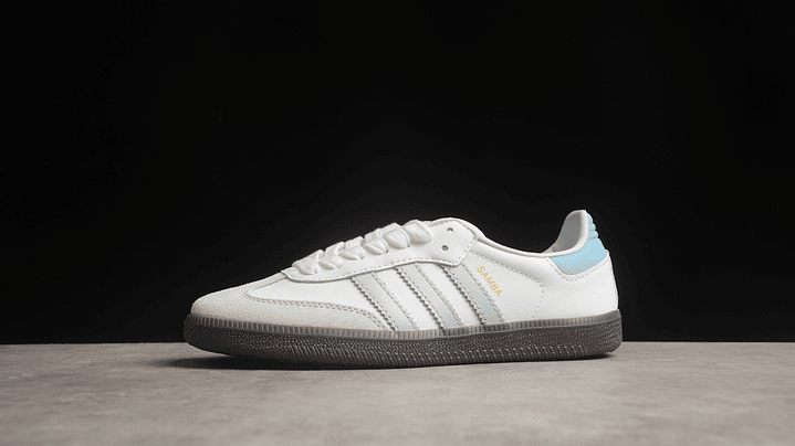 Adidas samba halo blue 1