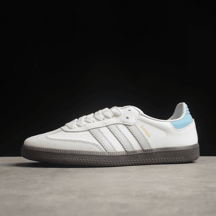 Adidas samba halo blue 1