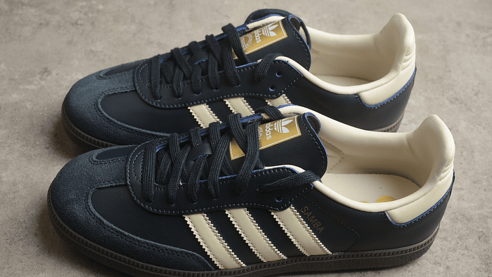 Adidas samba navy blue 5