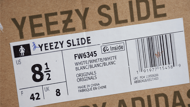 Yeezy Slide bone 6