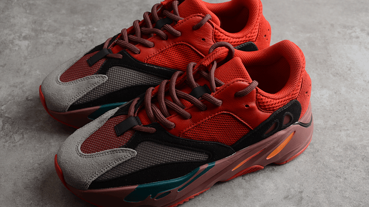 Yeezy 700 v1 res red 5