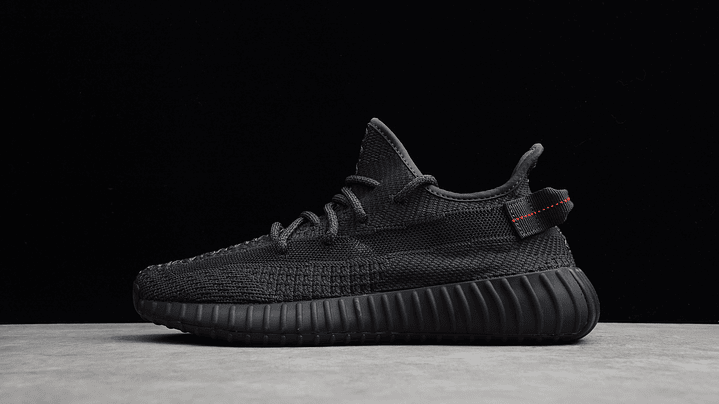 Yeezy boost 350 v2  static black 1