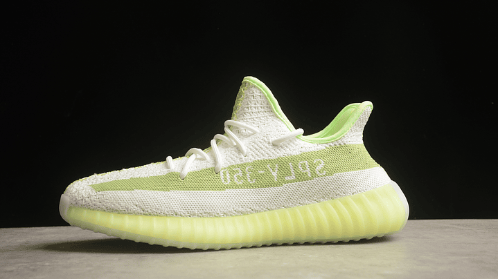 Yeezy boost 350 v2 green neon 1