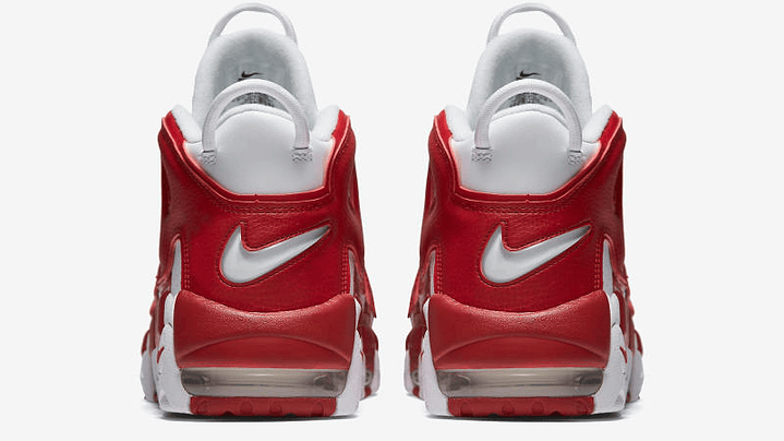 Nike more uptempo varsity red 4