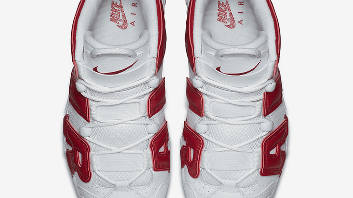 Nike more uptempo varsity red 7