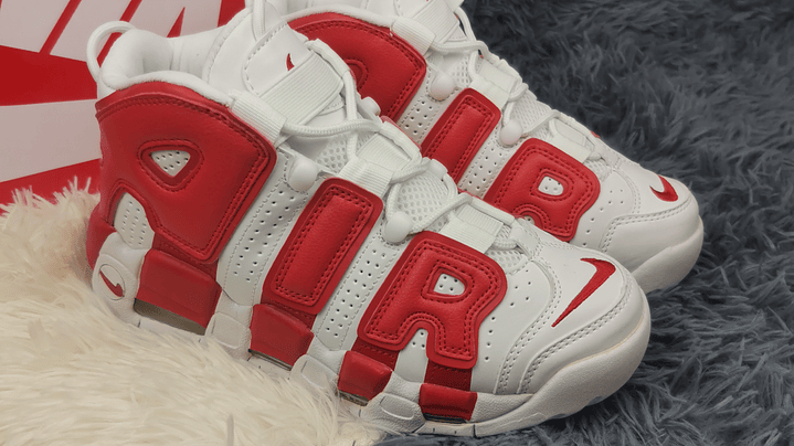 Nike more uptempo varsity red 2