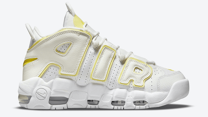Nike more uptempo tpu white yellow 4