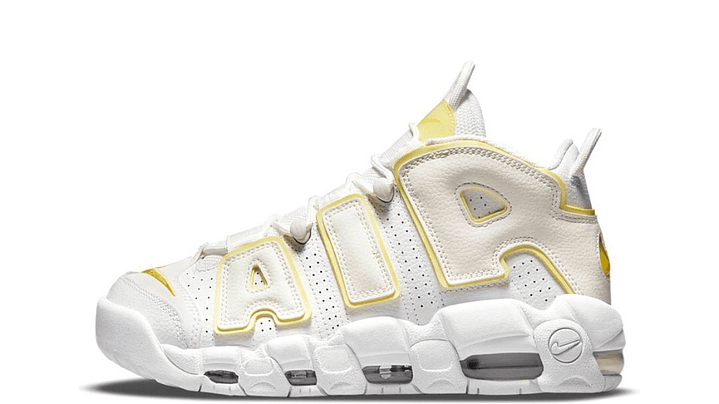 Nike more uptempo tpu white yellow 1