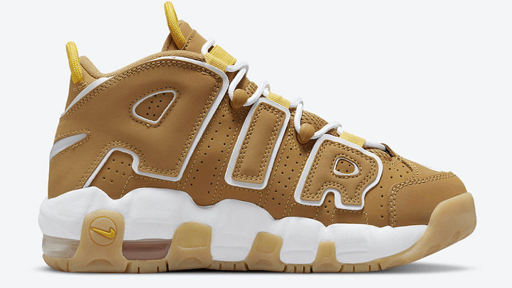 Nike more uptempo wheat 3