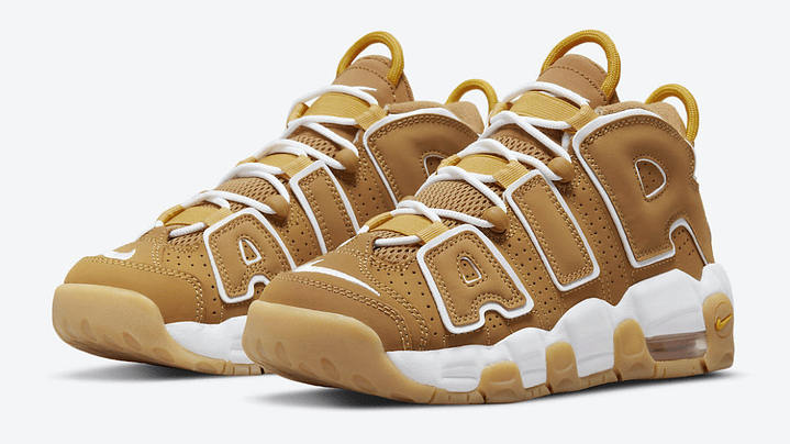 Nike more uptempo wheat 5