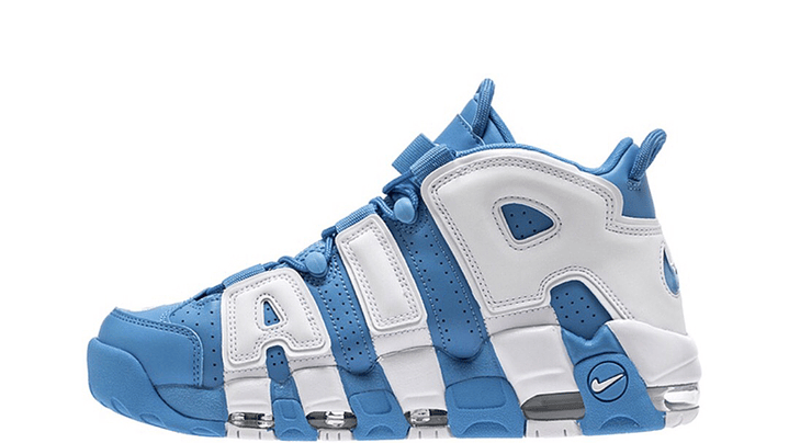 Nike more uptempo university blue 1