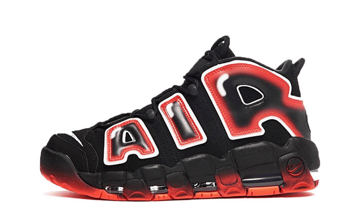 Nike more uptempo spray paint 1