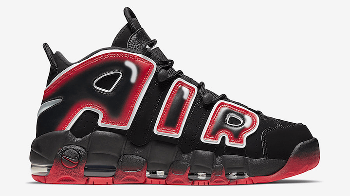 Nike more uptempo spray paint 2