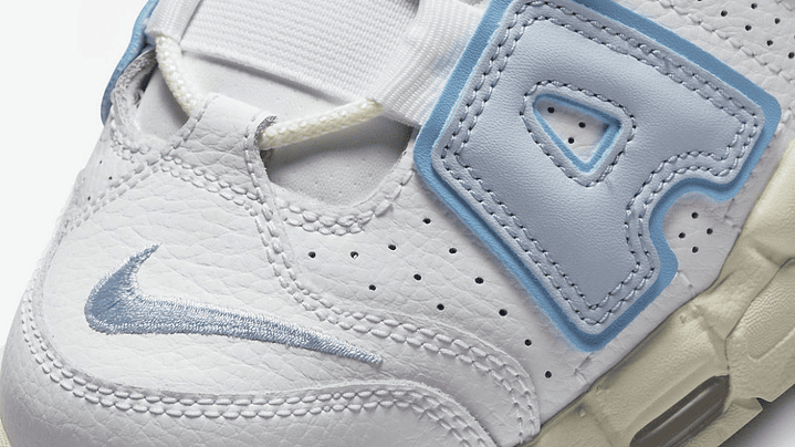 Nike more uptempo sail and blue 6