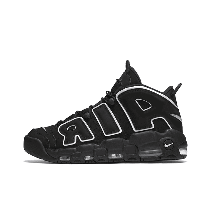 Nike more uptempo black 1